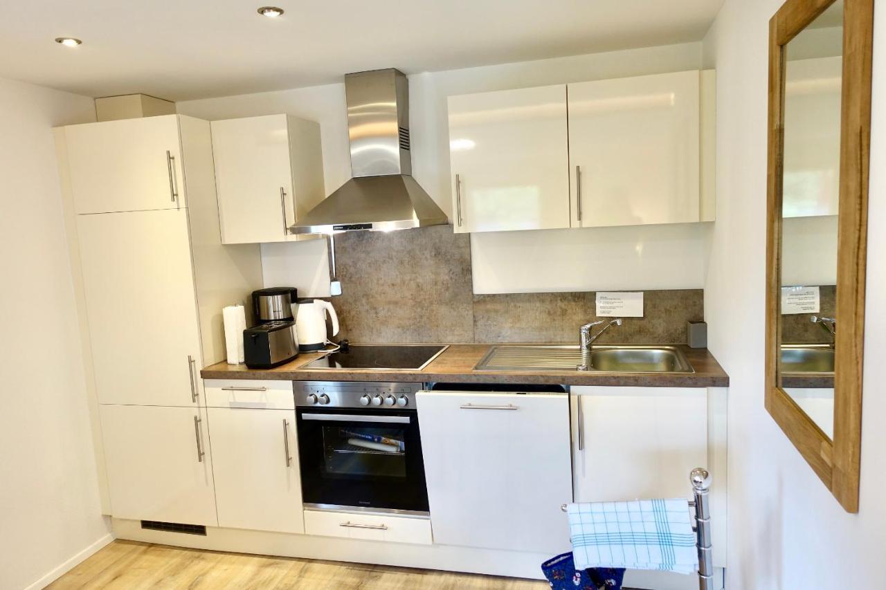 Ferienwohnung #4 Mit Terrasse In Zentraler Dennoch Ruhiger Lage - Stadtbus Vor Der Tuer! Lindau  Bagian luar foto